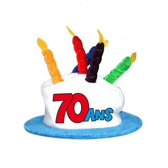 Chapeau Gateau Anniversaire 70 Ans Achat Vente Chapeau Perruque Cdiscount Chapeau Gateau Anniversaire 70 Ans Achat Vente Chapeau Perruque Cdiscount