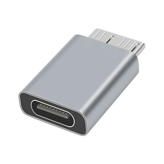 Adaptateur USB C Mâle Vers USB 3.0 Femelle - Vitesse 5 Gbit/s, Support OTG - Pour Ordinateurs Portables, Smartphones - 1