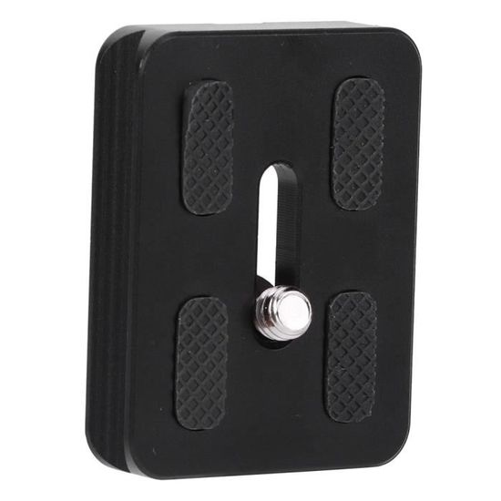 GAESHOW Mini Plaque Dégagement Rapide Alliage Aluminium - Vis 1/4 Pouce Pour Trépied Compact