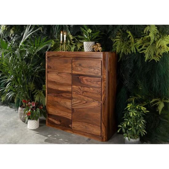 Buffet - Bois Massif De Palissandre Ciré (Noisette) - TORONTO 202