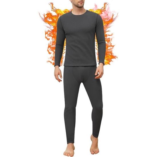 Vêtement Chaud Ski Moto Sous-vêtement Thermique MT Homme - Léger Et Chaud Pour L'hiver Sous-vêtement Chaud Fibre Respirante