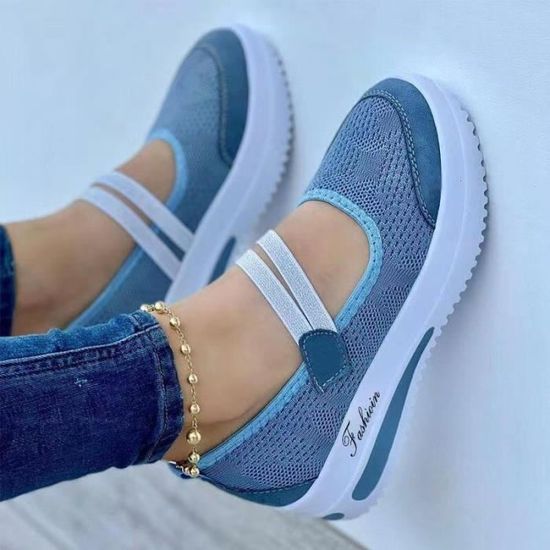 Chaussures Bateau Femme – Espadrilles En Tissu – Style Rétro Décontracté – Pour Un Look Marin Léger Et Confortable