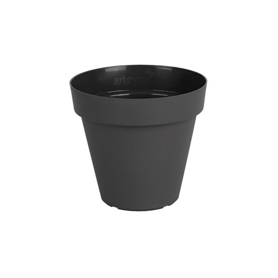 Pot De Fleur Miami 20cm Crème – Design Moderne En Plastique Recyclé – Résistant Au Gel Et Aux UV – Fabriqué Au Portugal - 5