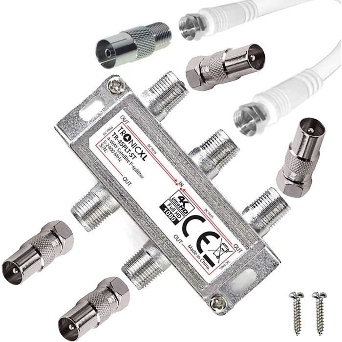 DAB+ Répartiteur D'Antenne Radio Adaptateur FM Antenne Et Crossover Pour Voiture