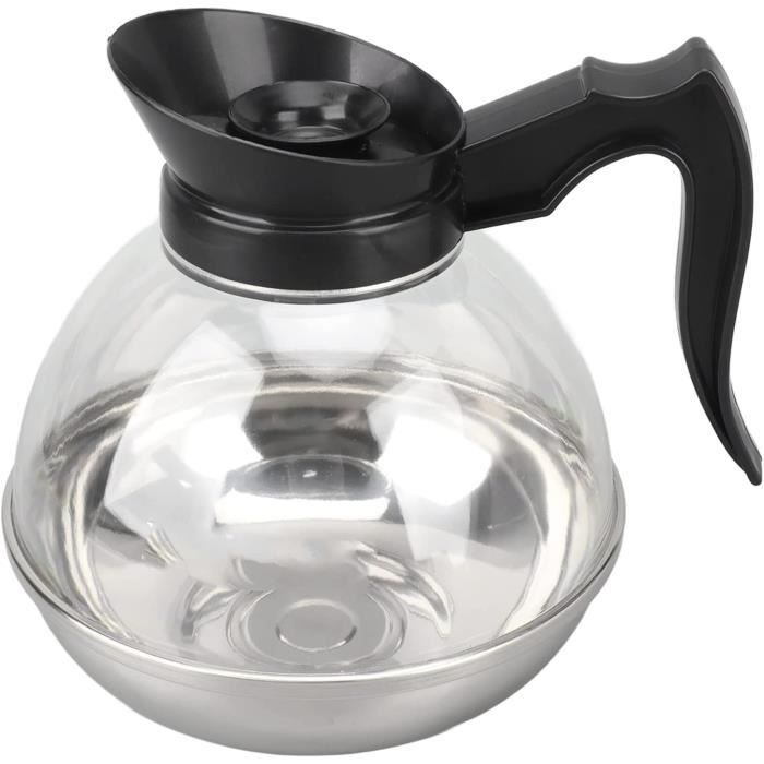 Bouilloire/Théière inox 304 1,2 L - Induction, base épaissie, poignée silicone résistante à la chaleur - Maison