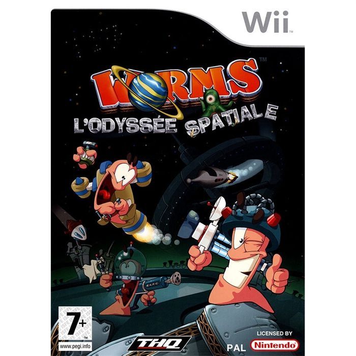 WORMS LODYSSEE SPATIALE / Jeu console Wii