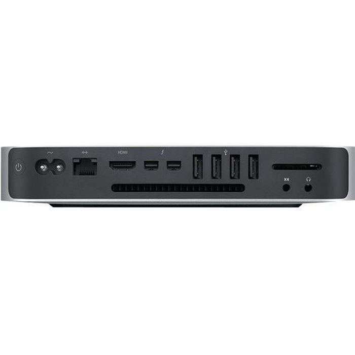 Apple Mac mini MBF 1 x Core i5 2.6 GHz RAM 8 Go HDD 1 To Iris Graphics GigE LAN sans fil: Bluetooth 4.0, 802.11a-b-g-n-ac macOS…