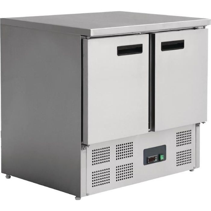 Table Réfrigérée Positive Inox 240 L - 2 Portes - Polar