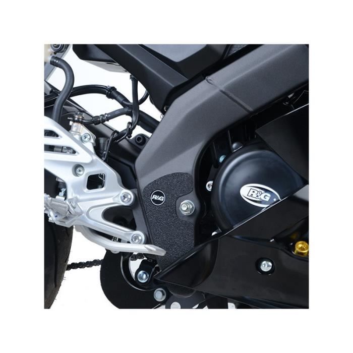 6090005101 - Kit protection de cadre R&G RACING noir (2 pièces) Yamaha YZF-R125