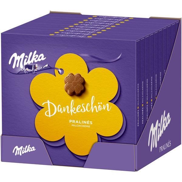 Milka -Thank You- Pralines crème de lait 110g (Pack de 10)