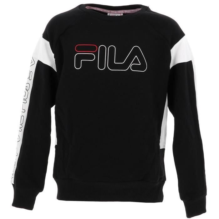 Sweat Carina sweat girls blk wh - Fila