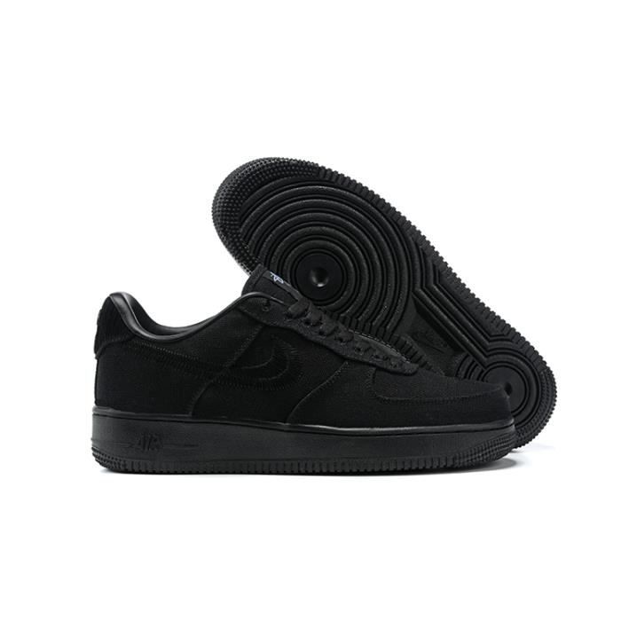 Airs-Force 1 Low le noir 2045-1 AF1 Airs Force one hommes et femmes Basket