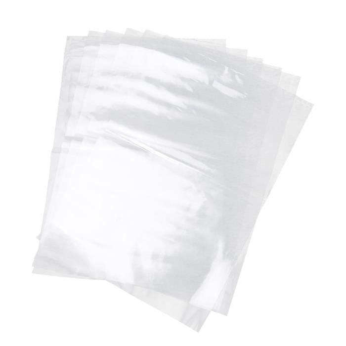 100pcs sac beau de rangement de pochette cadeau transparent portable PE créatif pour la maison de fête ASPIRATEUR TRAINEAU