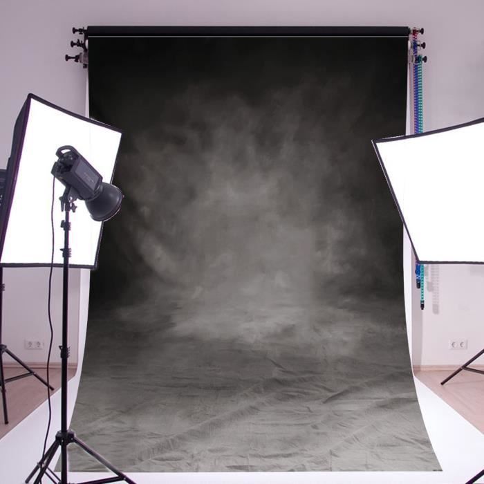 TEMPSA Toile de Fond Rétro Gris Pour Studio 300x210cm