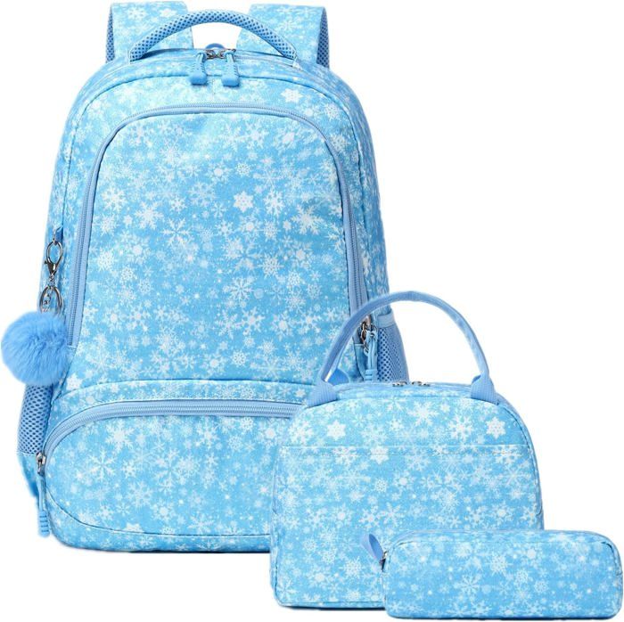 Sac à dos floral pour filles étudiantes avec sac à déjeuner et trousse pour adolescent 3 en 1 - Chine Sac à dos pour fille et sac d'école primaire prix