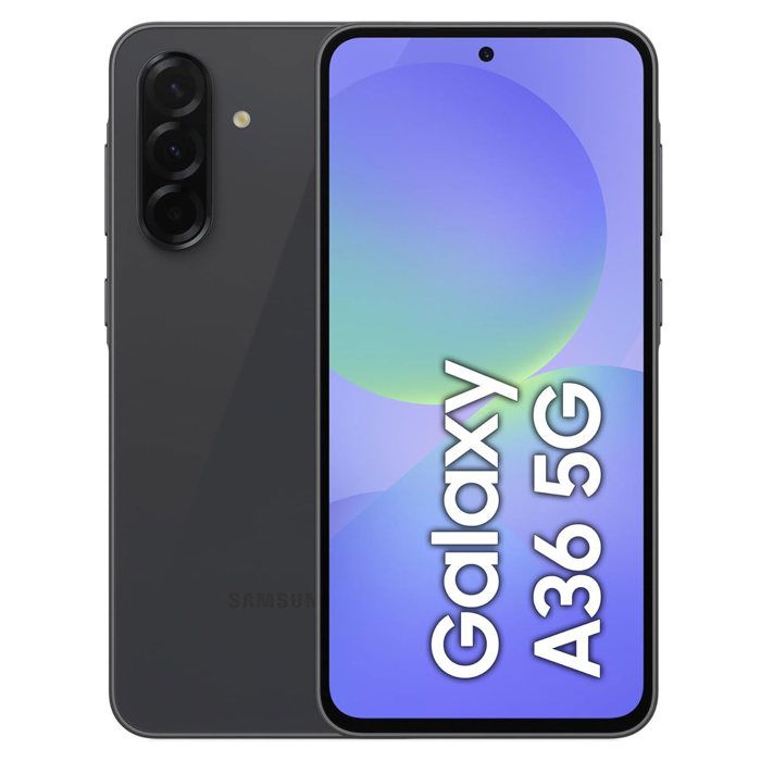 Smartphone - SAMSUNG - Galaxy A36 - 8 Go RAM - 256 Go - 5G NR - Écran 67 Super AMOLED