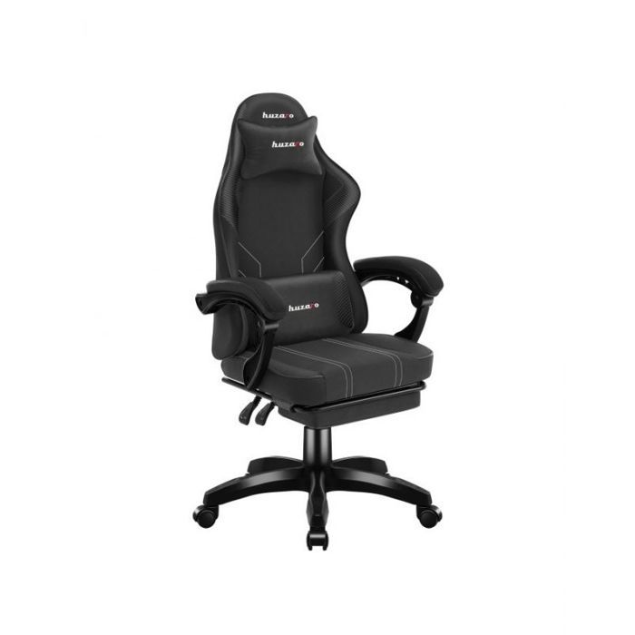 Fauteuil de bureau gaming - HUZARO - Force 3.7 - Noir - 60 cm - Chaise de jeu confortable