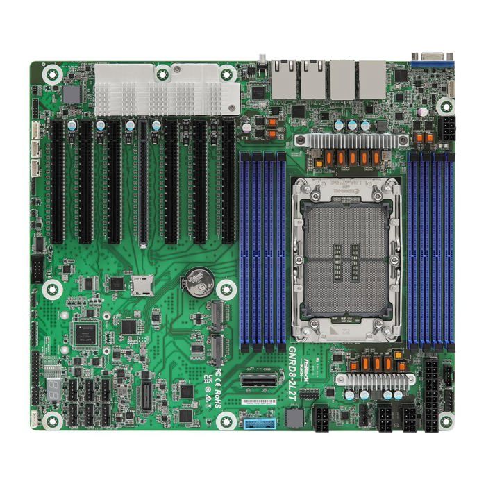 Carte mère serveur - ASRock Rack - EC262D4U - Micro-ATX - Socket V1 - Intel Xeon E-2400
