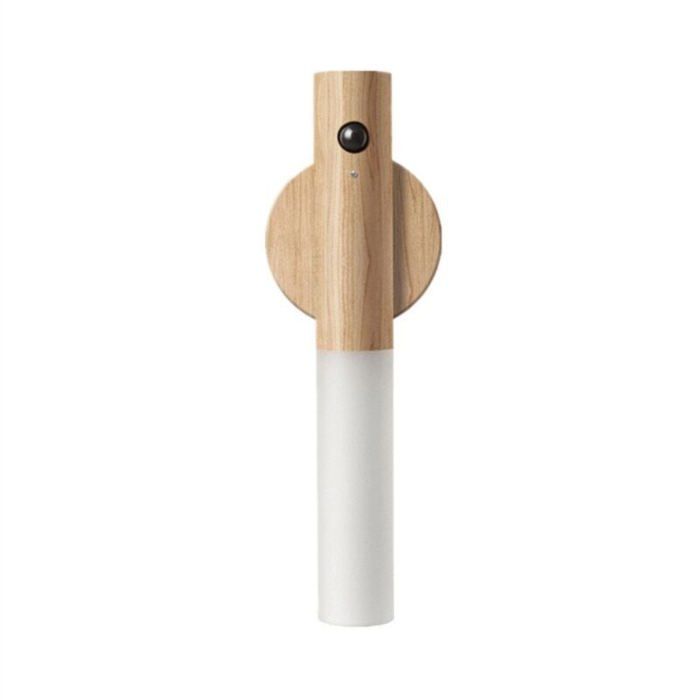 Veilleuse rechargeable à LED Veilleuse intelligente à induction pour le corps humain Lumière de capteur pour salle de bain armoire
