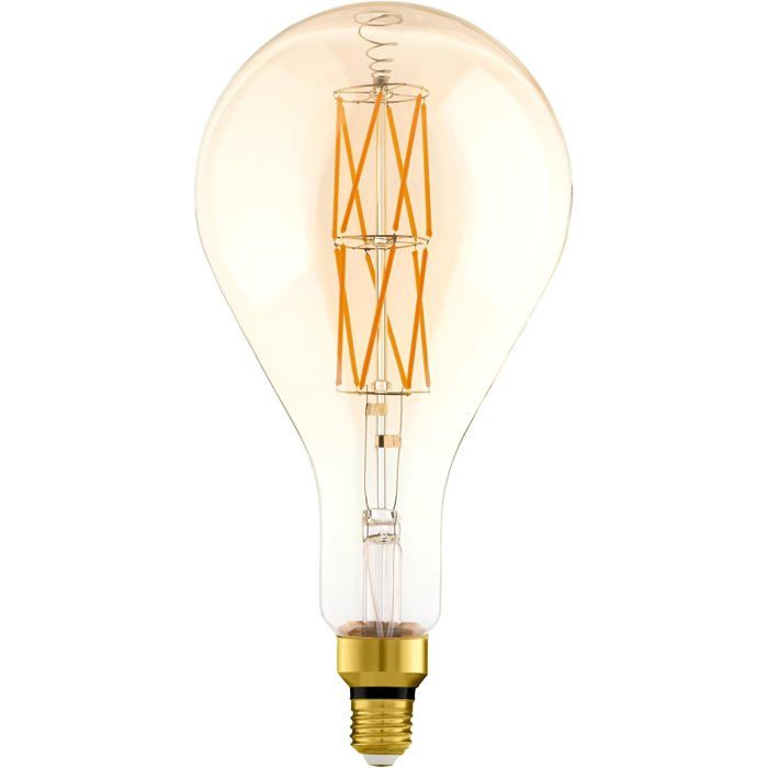 Lampe LED E27 dimmable - EGLO - Big Size - 8W (≈60W) - ambre 2100K - 806 lm Lampe LED E27 dimmable - EGLO - Big Size - 8W (≈60W) - ambre 2100K - 806 lm
