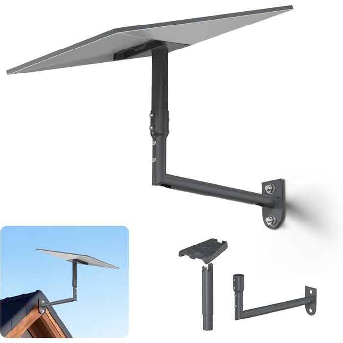 Support Échelle Camping-Car Starlink Gen 3 EDUP HOME - Alliage Aluminium - Fixation 2,2 à 5,97 Cm