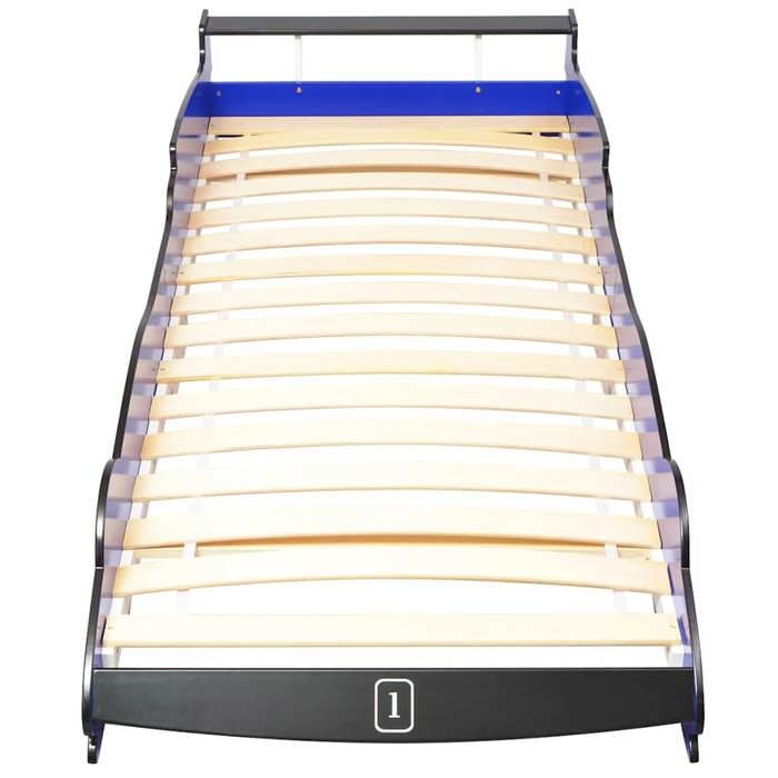 Bleu Structure de lit enfant(1 pcs）- SARAZYJ - Lit voiture de course pour enfants - 90x200cm Bleu Hot31647771
