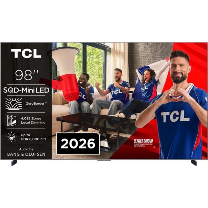 TV LED Tcl SQD Mini LED 98C89L 248 cm 2026