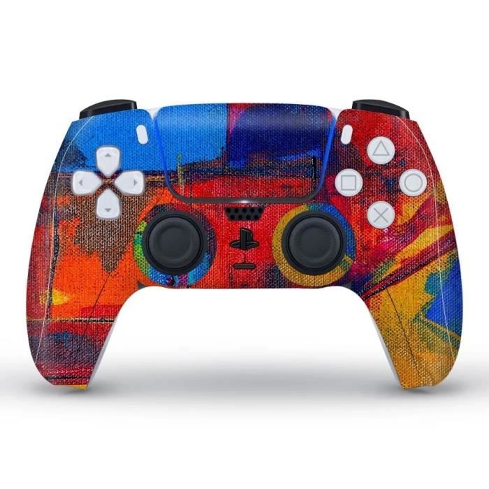 playvital Autocollant Protection pour ps5 Manette,Sticker Skin