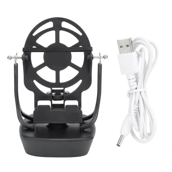 Oscillateur Automatique Pour Téléphone - Simulateur De Pas Pour Applications Fitness (Noir)