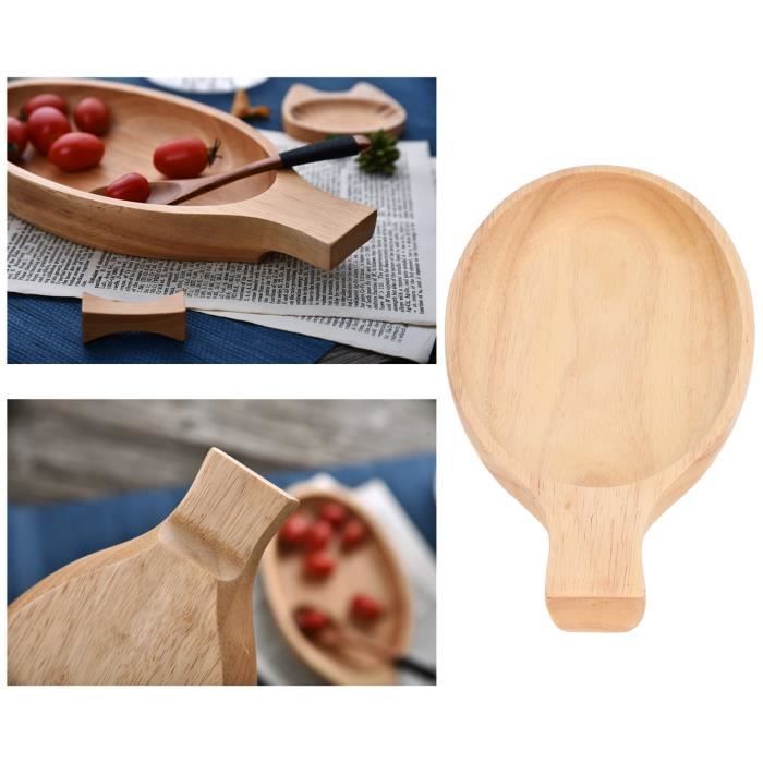 2 Supports à Assiettes En Bois De Bambou - Range-assiettes Vertical Pour égouttage Et Rangement Cuisine | Porte-couvercles Et Plus