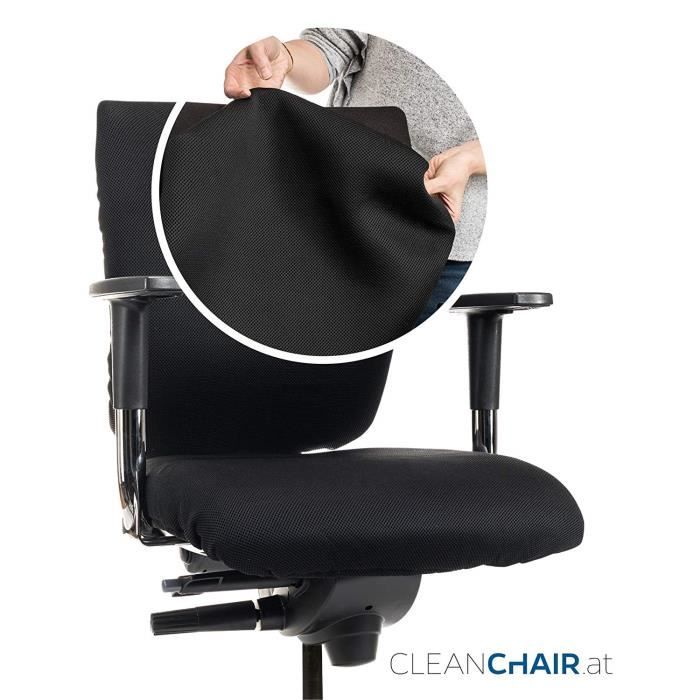 Cleanchair Chaise De Bureau Premium Housse Dossier Large Dossier Grande Taille Pour Des Dossiers D Une Largeur D Environ 44 Achat Vente Chaise De Bureau Soldes Sur Cdiscount Des Le 20 Janvier Cdiscount