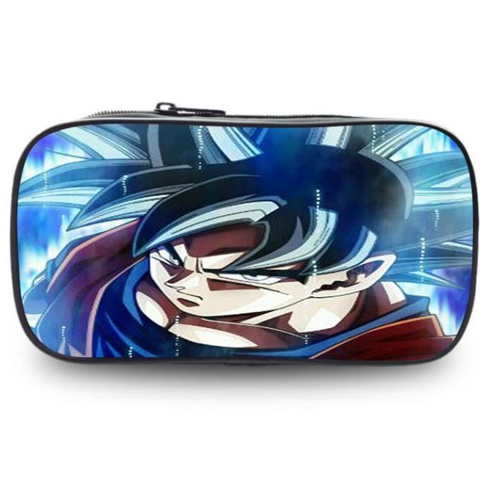 DRAGON BALL SUPER - Trousse D'école Ovale Organisée, Avec Séparateurs