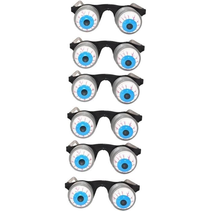 Dhqkqg 6 Pièces Lunettes de Soleil Marguerite, Lunettes de Fête Amusantes pour Enfants, Lunette