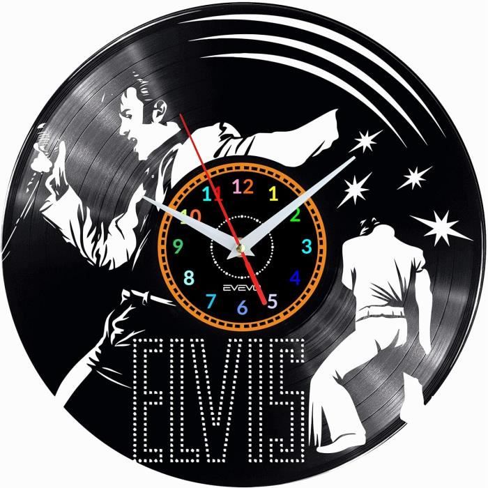 Horloge Murale Vinyle Bel Air 1953 - Déco Vintage Chambre Ou Salon, Fait Main UK