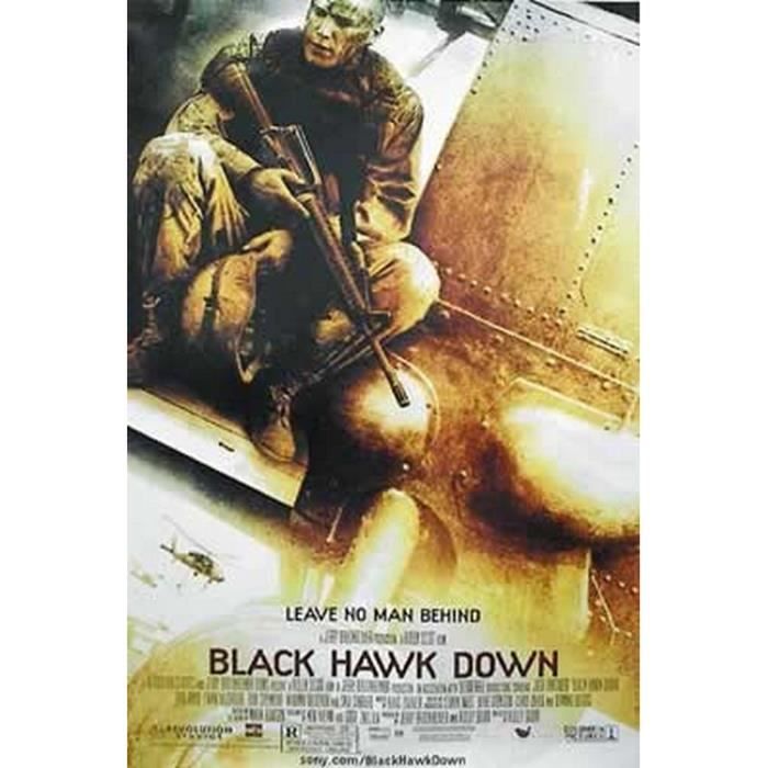 Black Hawk Down La Chute Du Faucon Noir 68x101 5cm Affiche Poster Achat Vente Affiche Poster Cdiscount