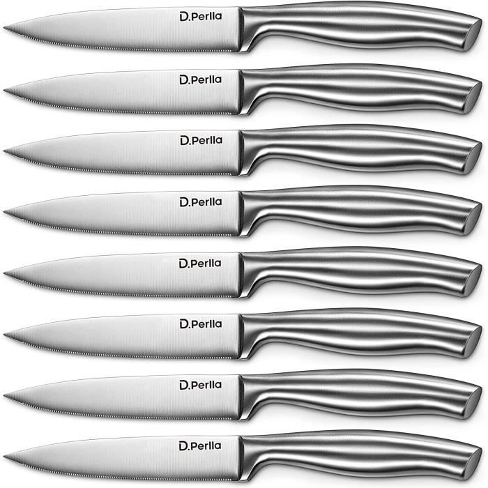 Amefa Coffret De 6 Couteaux À Steak En Acier Inoxydable 21,2 Cm Pizza