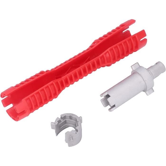VYIBPDY Clé Multifonction 8 En 1 Pour Robinet Évier – Outil Plomberie Sous Évier Salle De Bain