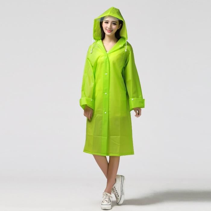 PVC Imperméable Transparent poncho Femmes Hommes imperméable long manteau  de pluie ponchos Veste Chubasqueros Impermeable…
