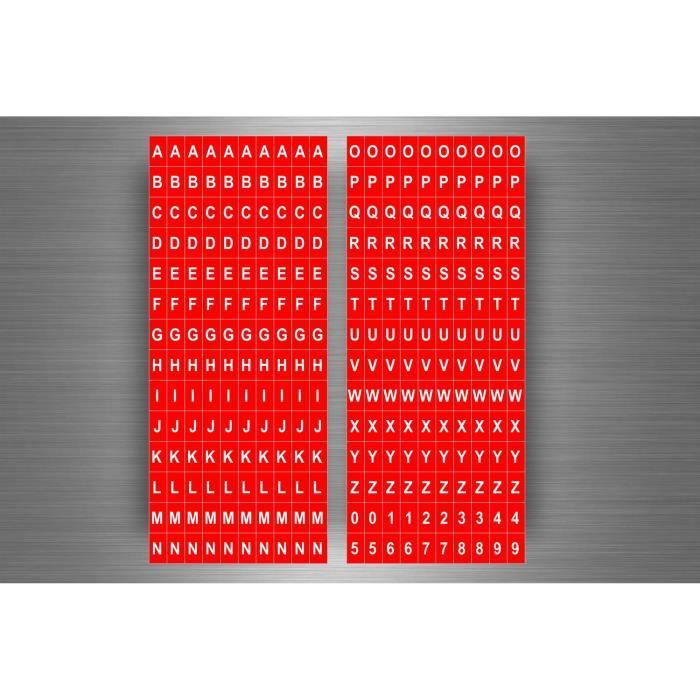 Autocollant Sticker Gommette Numa C Ro Lettre R9 Achat Vente Decoration Vehicule R4330 Alpha Quadri Blc Fond Cdiscount