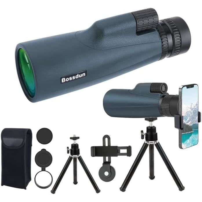 Sevitini Monocular Binoculars, 10-30 x 50 cm, for Adults and Children, FMC BAK4 Prism Monocular Binoculars, for Sports Events, Bird Watching, Travel, Hunting, Concert, Sports in the Open