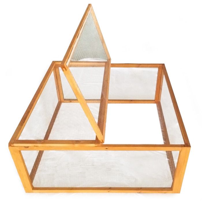 Wiltec Enclos ouvert carré – 1000 x 1000 x 450 mm – en Bois – avec Couvercle de protection – Maisonnette Cabane Clapier pour Petits Wiltec Enclos ouvert carré – 1000 x 1000 x 450 mm – en Bois – avec Couvercle de protection – Maisonnette Cabane Clapier pour Petits