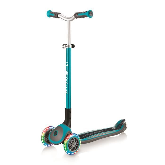 Globber Master Lights Trottinette Enfant Bleu Clair Achat Vente Globber Master Lights Cdiscount