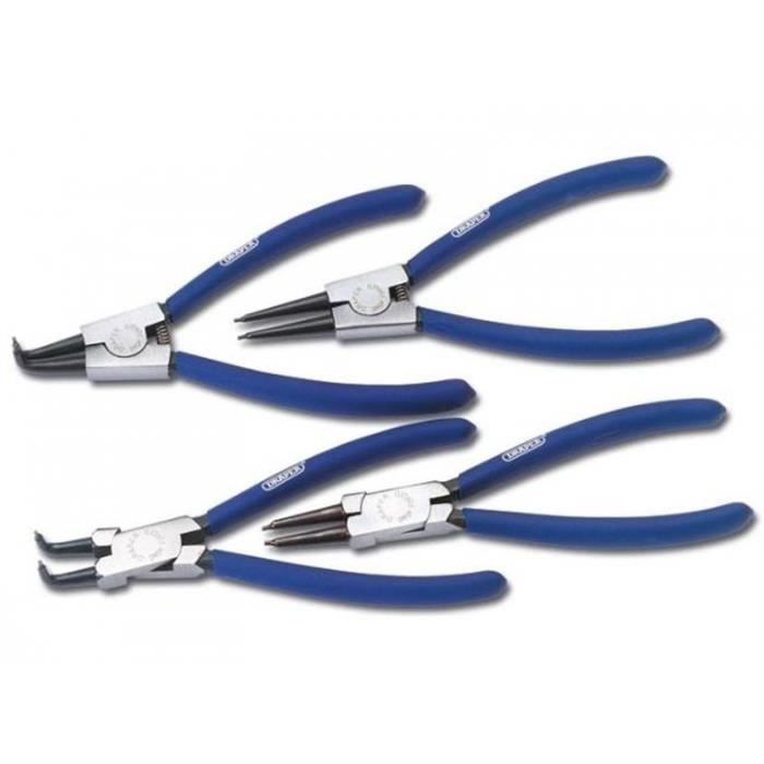 Draper Tools Jeu de 4 pinces 19-60 mm 38999