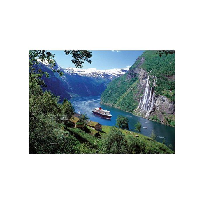 Puzzle Adulte Norvege Fjord 1000 Pieces Paysage Et Montagne Ravensburger Cdiscount Jeux Jouets