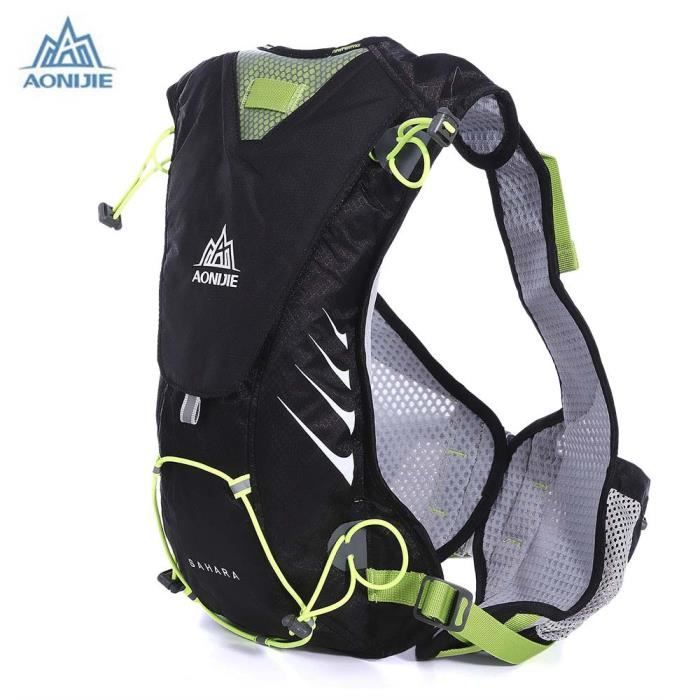 Sac à Dos De Course Funien 5L Ultra Léger - Gilet Sport Respirant Pour Vélo Randonnée Camping