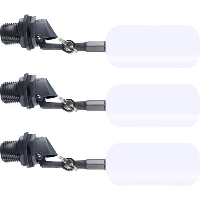 tatuo 3 pieces flotteur de boule d eau fiable fermer 1 2 pouce remplir le reservoir d eau de l humidificateur robinet a tournant cdiscount bricolage