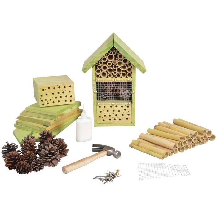 Comparer les prix de Esschert Design - Hôtel à insectes a assembler