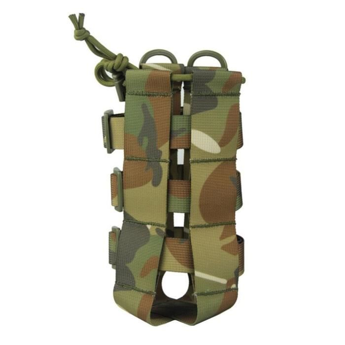 Pochette Tactique IDOGEAR – Porte-bouteille Eau / Radio – MOLLE – 500D Nylon – Neuf