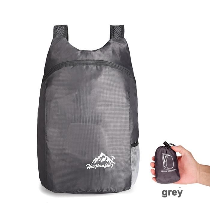 Sac à Dos De Randonnée Vintage High Adventure - Cadre Aluminium Extérieur, Gris, 6 Poches, Parfait Pour Le Trekking