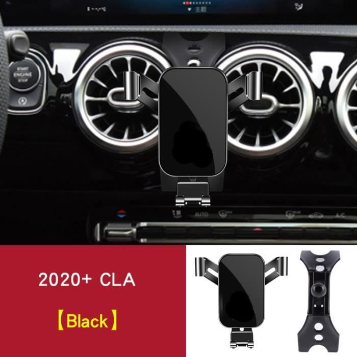 Supports voiture,Support de Navigation avec ventilation intérieure de  téléphone, pour mercedes cla w117 - Type W118 C118 black
